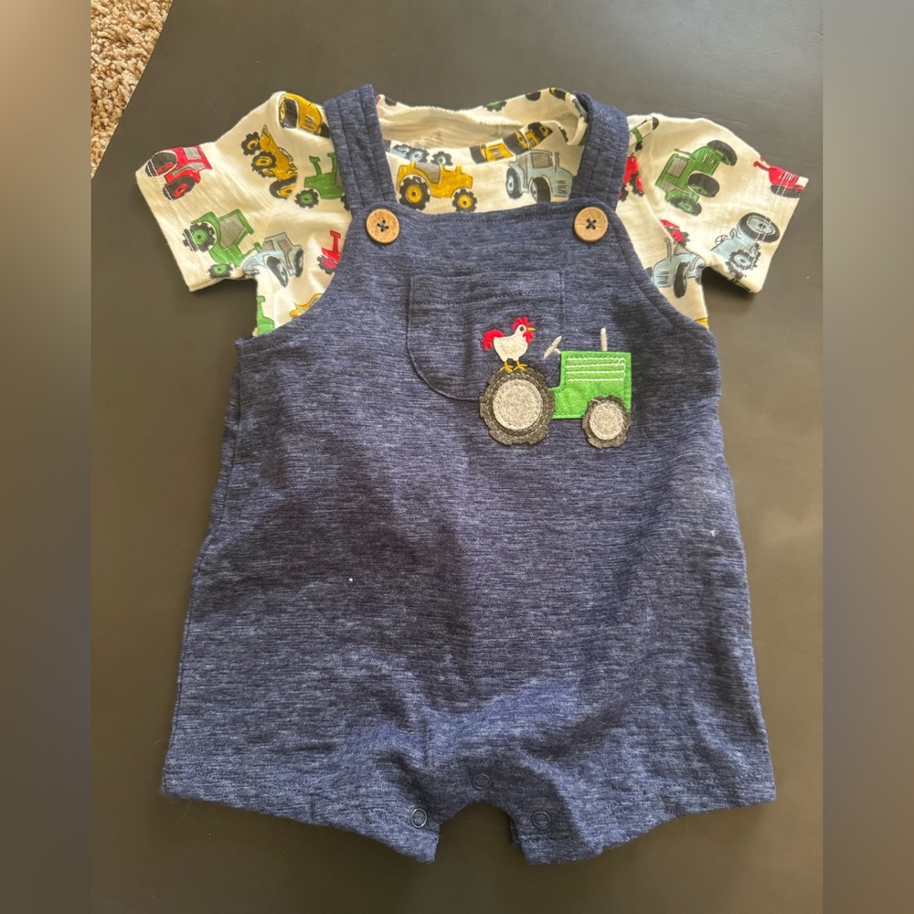 NWT tractor overall set